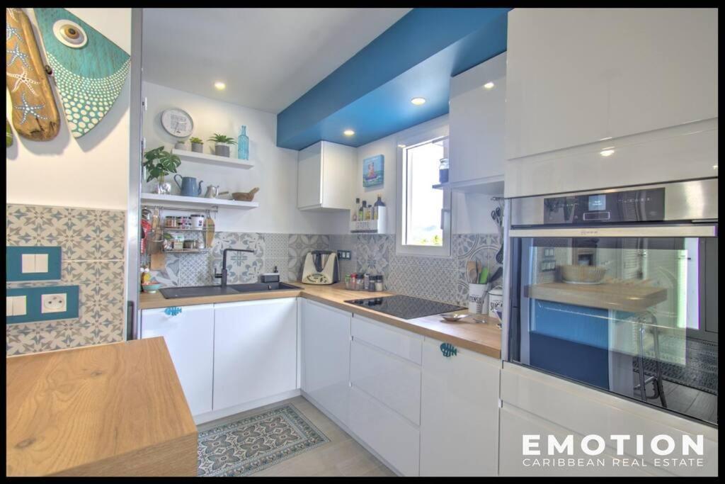 Hoani Au Coeur De La Baie Nettle Apartman Sandy Ground Kültér fotó